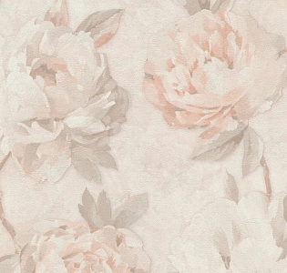 A.S. Creation Urban Flowers 79070-2 для кухни для спальни для гостиной для загородного дома для комнаты бежевый кремовый персиковый