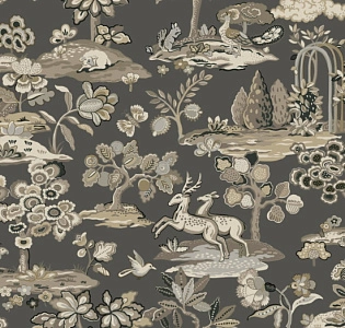 York Handpainted Traditionals TL1952 для спальни для гостиной для загородного дома для комнаты бежевый серый темно-серый