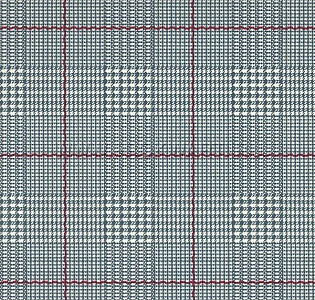 York Houndstooth ML1352 для кабинета для загородного дома для комнаты для прихожей синий
