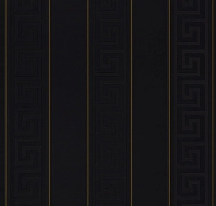 A.S. Creation Versace Best 93524-4 для кухни для спальни для гостиной для коридора для кабинета для загородного дома для комнаты для прихожей черный золотой