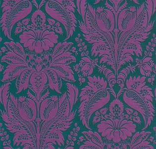 Rasch Etro 517644 для спальни для гостиной для кабинета для загородного дома для комнаты фиолетовый