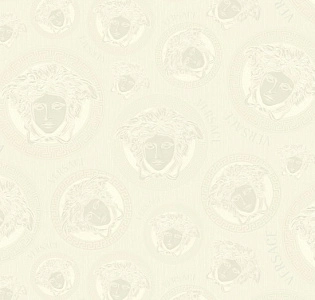 A.S. Creation Versace V 38611-6 для кухни для спальни для гостиной для кабинета для загородного дома для комнаты для прихожей кремовый