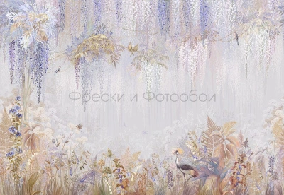 Фреска из декоративной штукатурки на флизелиновой основе