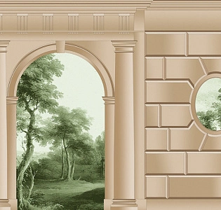 CO.DE Co.De 01 винил на флизелине C1801 RB для спальни для гостиной для кабинета для загородного дома для комнаты бежевый