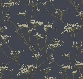 York Candice Olson Botanical Dreams DN3709 для спальни для гостиной для загородного дома для комнаты белый темно-серый золотой