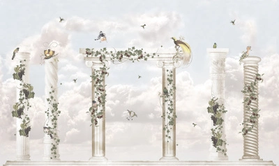 C9902 RW Панно из бесшовного шёлка на флизелиновой основе 200 гр./кв.м. Изготовление панно осуществляется по индивидуальным размерам после согласования макета (возможно внесение индивидуальных графических изменений). По запросу предоставляется пробный образец (цветопроба)