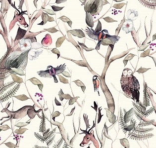 D0042 R2Z CO.DE Fabula D0042 R2Z для спальни для гостиной для загородного дома для комнаты белый кремовый