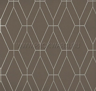 York Ashford Geometrics GE3648 для кабинета для комнаты для прихожей коричневый
