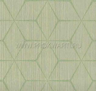 Rasch Textil Lyra 078670 для кабинета для комнаты для прихожей зеленый