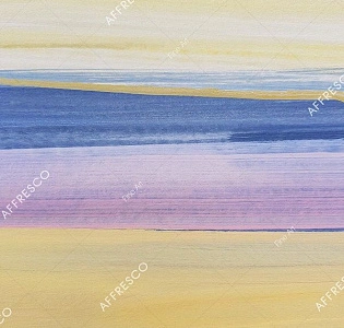 Affresco Fine Art RE861-COL1 для спальни для гостиной для кабинета для комнаты желтый сиреневый синий