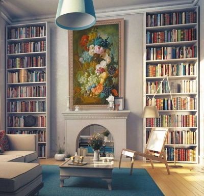 Фреска из декоративной штукатурки на флизелиновой основе