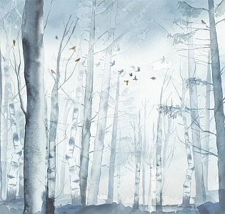 CO.DE Co.De 01 винил на флизелине C2502 RB для кухни для спальни для гостиной для коридора для загородного дома для комнаты голубой