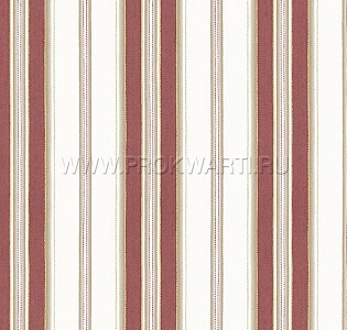Aura Stripes & Damasks SD36107 для коридора для кабинета для загородного дома для комнаты для прихожей белый бордовый