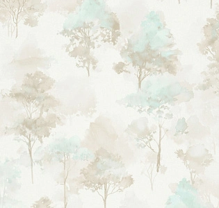 Erismann Лесные мечты (Forest Dreams) ER12264-02 для кухни для спальни для гостиной для комнаты бежевый белый