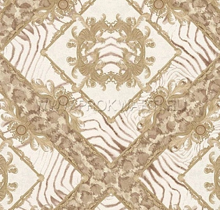 A.S. Creation Versace III 34904-1 для кухни для спальни для гостиной для загородного дома для комнаты бежевый