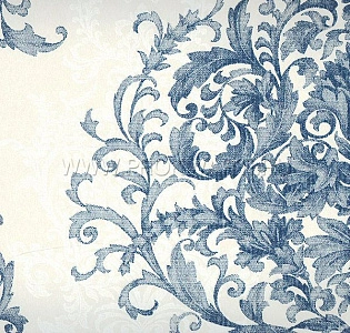 Wallquest Opulent ON40002 для спальни для гостиной для кабинета для загородного дома для комнаты белый синий