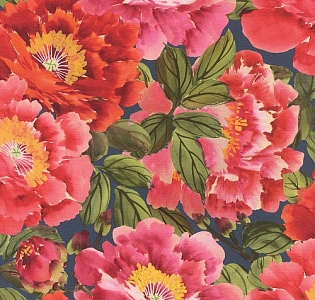 Rasch Кимоно (Kimono) 408355 для кухни для спальни для гостиной для загородного дома для комнаты бордовый красный розовый