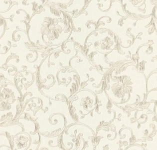 34326-3 A.S. Creation Versace Best 34326-3 для спальни для гостиной для кабинета для загородного дома для комнаты бежевый белый светло-серый