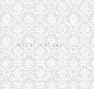 Aura Stripes & Damasks SD36133 для спальни для гостиной для кабинета для загородного дома для комнаты белый светло-серый
