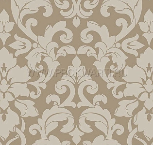 Aura Stripes & Damasks DS29716 для спальни для гостиной для кабинета для загородного дома для комнаты кофейный капучино