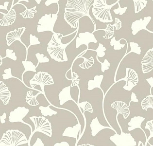 York Candice Olson Botanical Dreams NA0572 для спальни для гостиной для загородного дома для комнаты белый серый
