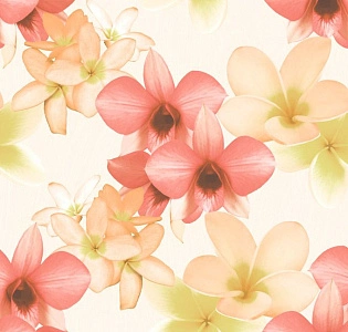 Decoprint Paradisio PA16832 для спальни для гостиной для загородного дома для комнаты оранжевый