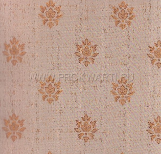 Print4 Via Monte Napoleone 4620 Y1 для спальни для гостиной для кабинета для загородного дома для комнаты коричневый терракотовый