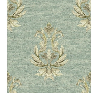 York Autumn Dreams KP5006 для спальни для гостиной для кабинета для загородного дома для комнаты бирюзовый