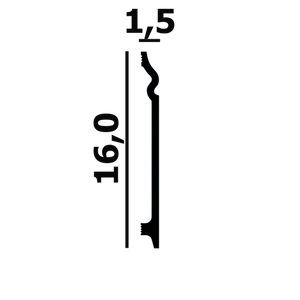 Плинтус P113