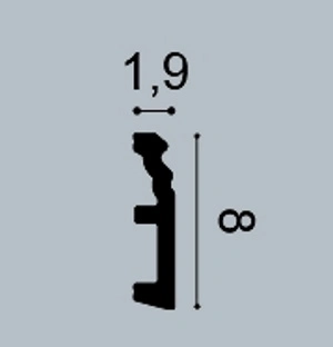 Плинтус SX195