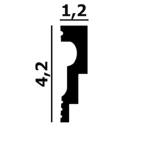 Плинтус P105