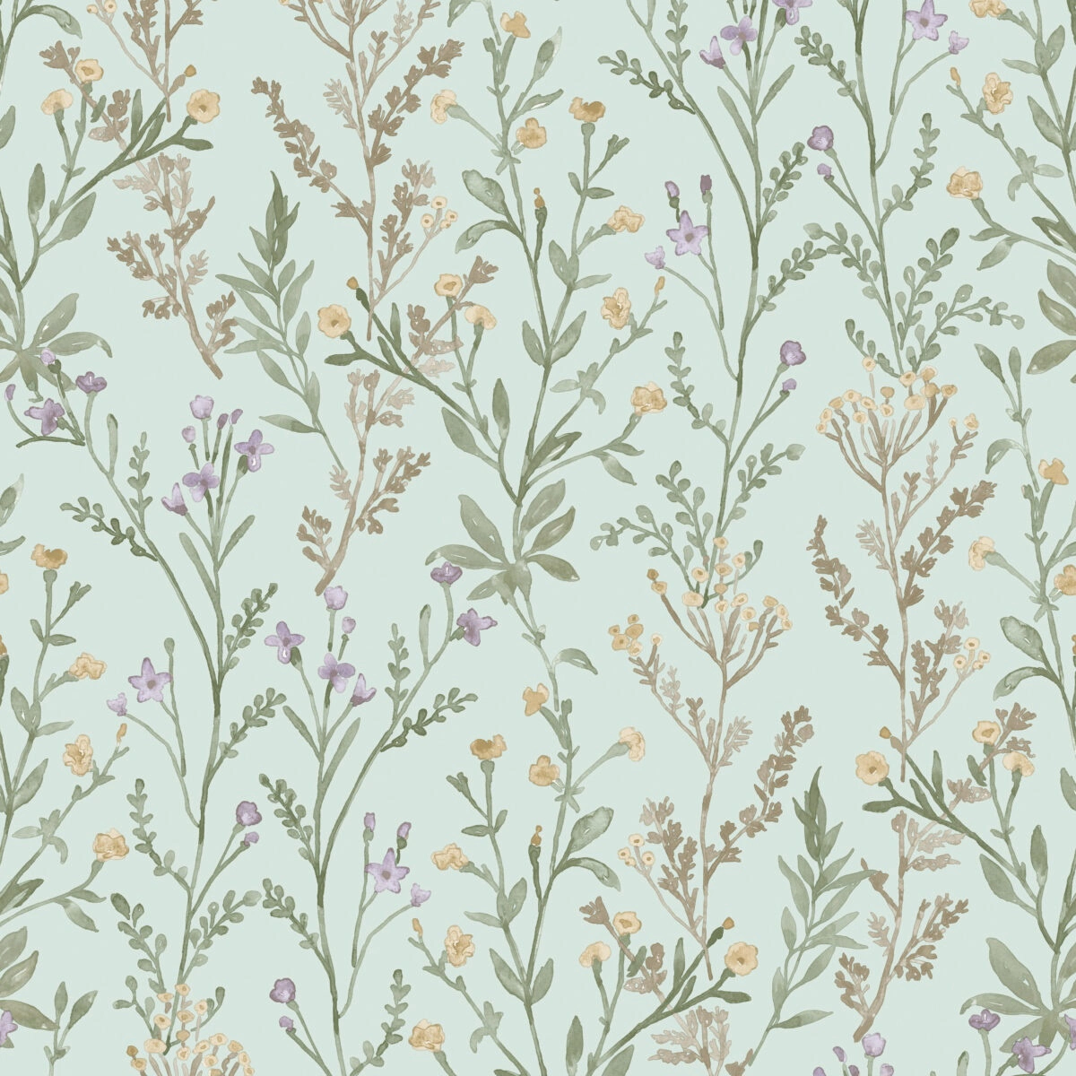 【rasch】壁紙　570830 (Trianon XIII) Ornamental all-over non-woven wallpaper in blue-ice blue Trianon