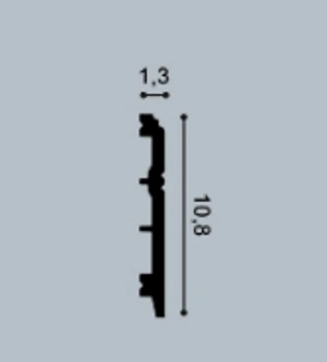 Плинтус SX105F гибкий