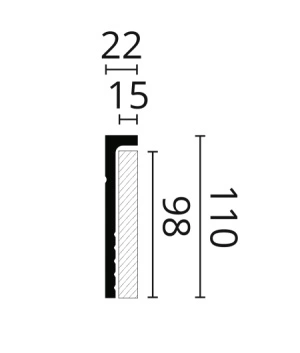 Плинтус CF2