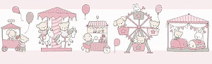 ICH Lullaby 240-2 для детской белый розовый