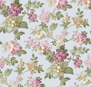 5037 Parato Mirtilla 5037 для кухни для спальни для гостиной для загородного дома для комнаты голубой