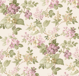 5034 Parato Mirtilla 5034 для кухни для спальни для гостиной для загородного дома для комнаты сиреневый