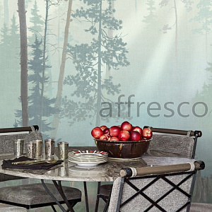 Affresco Exclusive AB324-COL5 для спальни для гостиной для загородного дома для комнаты серый бирюзовый