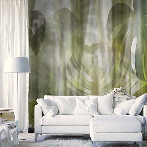 Affresco New Art RE200-COL1 для спальни для гостиной для кабинета для загородного дома для комнаты для прихожей серый зеленый