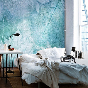 Affresco New Art RE204-COL3 для спальни для гостиной для кабинета для загородного дома для комнаты для прихожей синий голубой