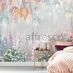 Affresco Exclusive AB304-COL3 для спальни для гостиной для загородного дома для комнаты сиреневый разноцветный