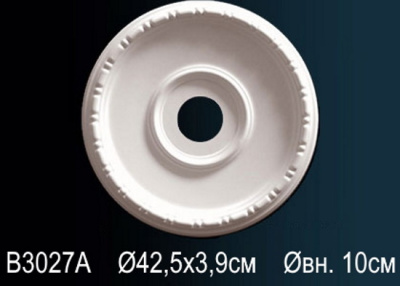 Розетка B3027A, Dнар.=425 мм, Dвн.=100 мм.